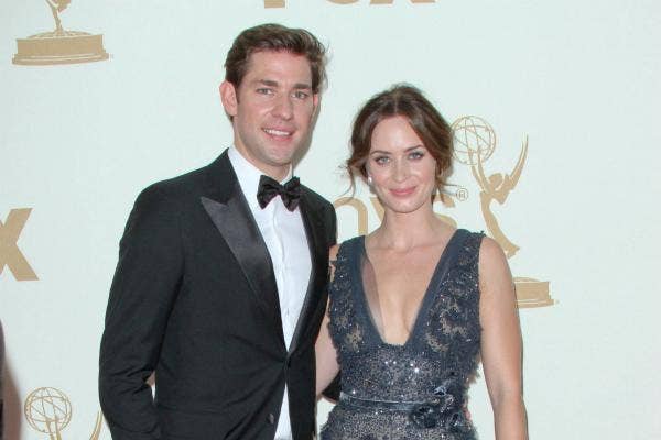 John Krasinski and Emily Blunt