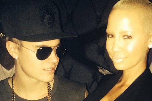 justin bieber amber rose