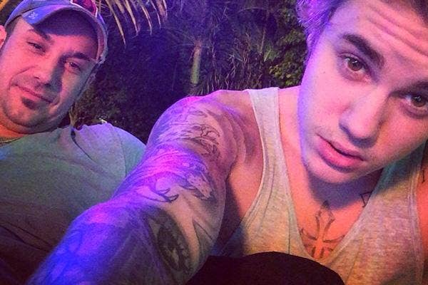 justin bieber tattoo