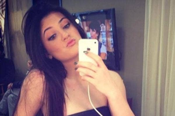 Kylie Jenner Instagram selfie