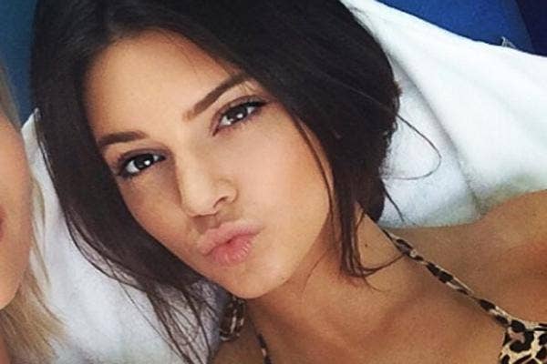 Kendall Jenner In Bed
