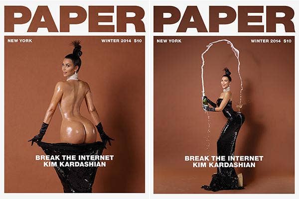 Kim Kardashian Paper magazine