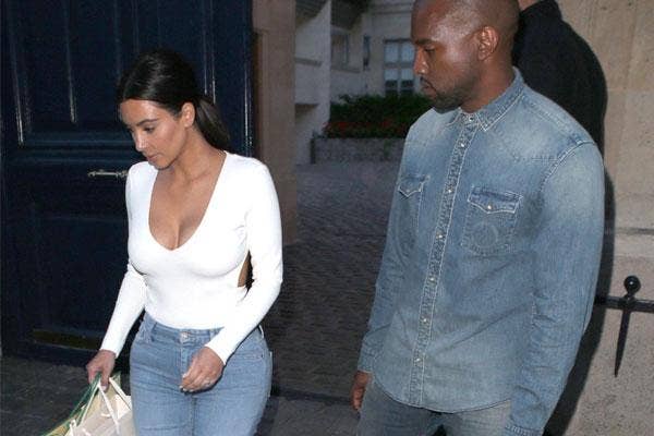 Kim Kardashian-West and Kanye West