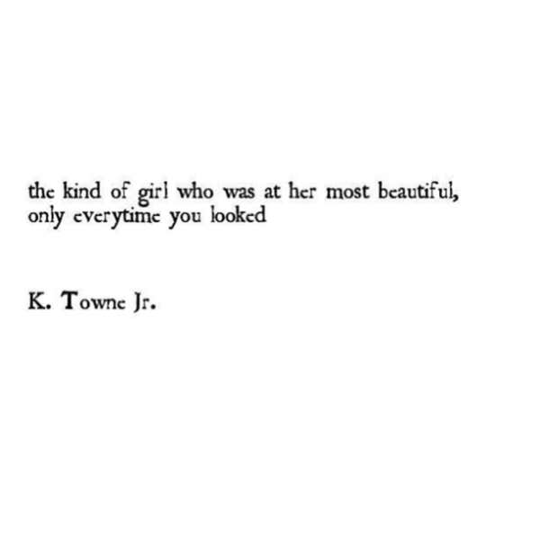 K. Towne Jr Instagram love poems