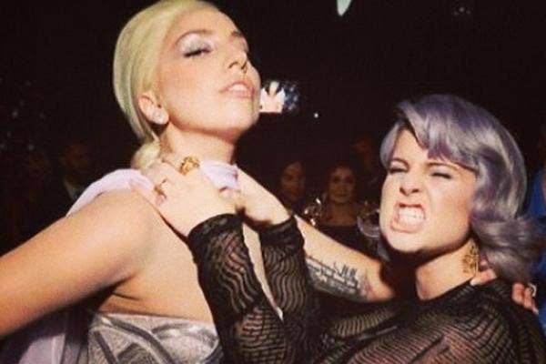 lady gaga kelly osbourne feud