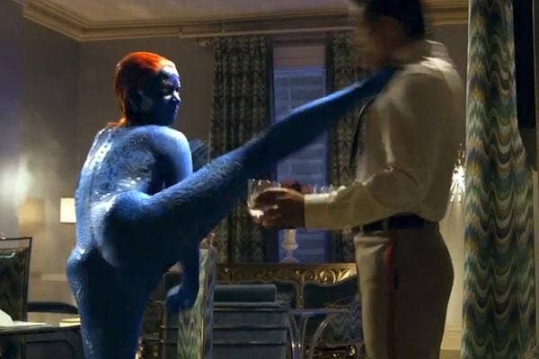 Nicholas Hoult as Beast from X-Men: First Class Nicholas Hoult and Jennifer Lawrence in X-Men: First Class beast mystique xmen days of future past