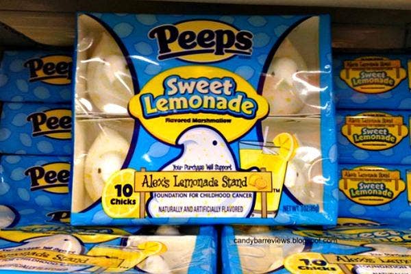 There are lemonade Peeps.