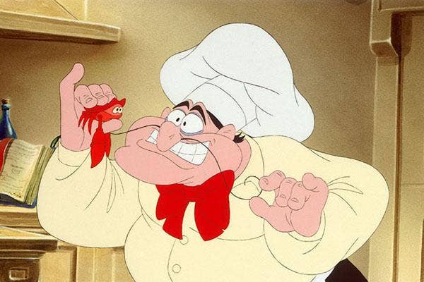 the little mermaid, the little mermaid sebastian, disney sebastian, sebastian chef, the little mermaid chef, disney the little mermaid, Disney princess, Disney love, Disney, Disney cartoons, Disney princesses, love lessons, love, life lessons