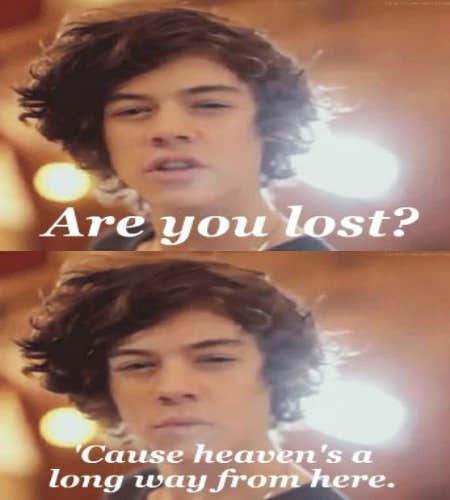 Harry Styles pick up lines