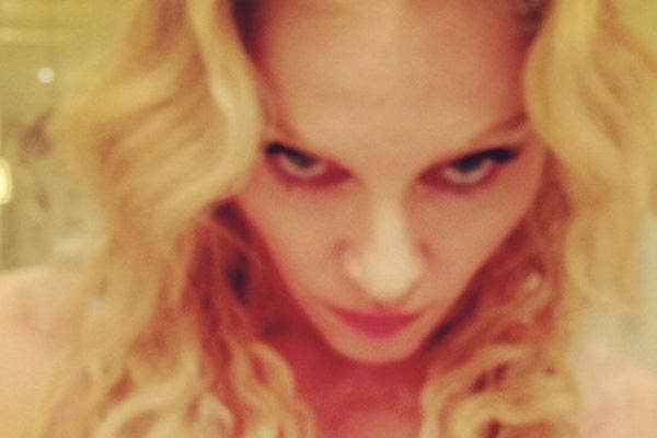 madonna no makeup