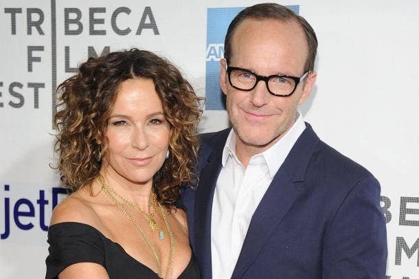 Jennifer Grey and Clark Gregg