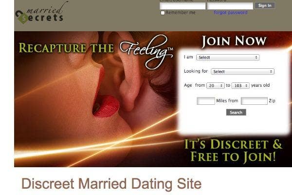 dating website for married couples