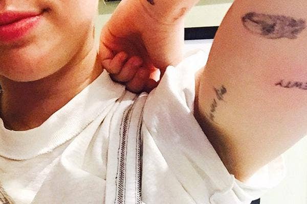 female celebrity tattoos
