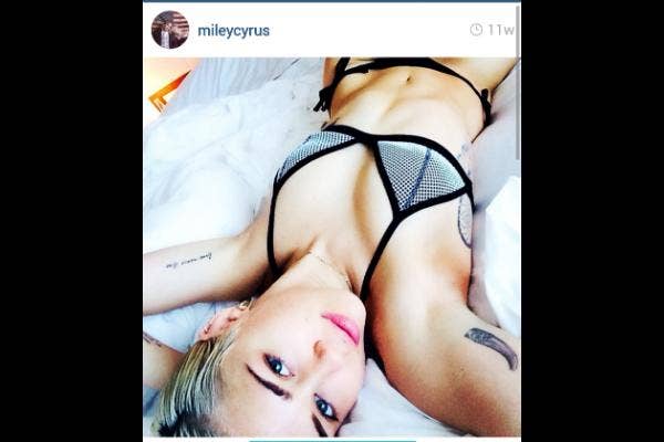miley nude naked