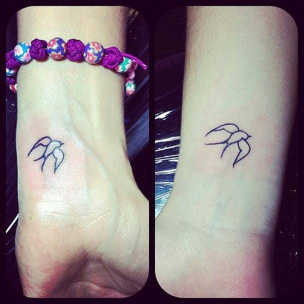 mother daughter tattoos