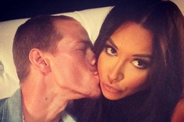 Naya Rivera and Ryan Dorsey