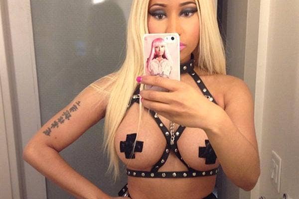 nicki minaj bondage gear, nicki minaj instagram, nicki minaj topless, nicki minaj boobs, nicki minaj naked, nicki minaj nude