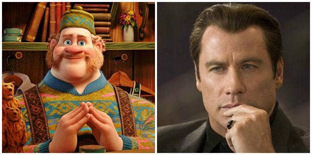 Oaken of Disney&#039;s &#039;Frozen&#039; and John Travolta