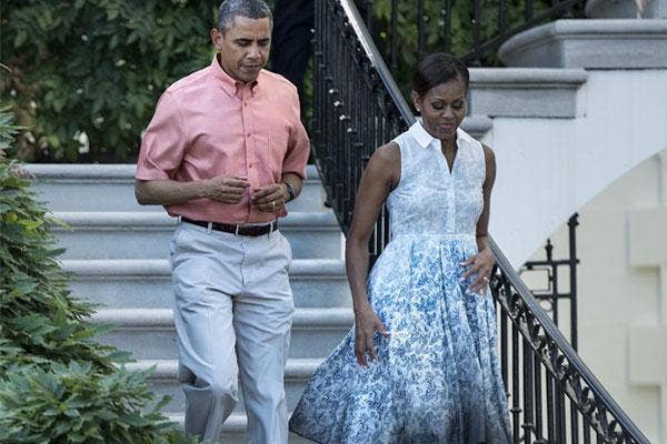 President Barack Obama and Michelle Obama