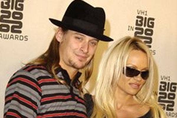 Kid Rock and Pamela Anderson