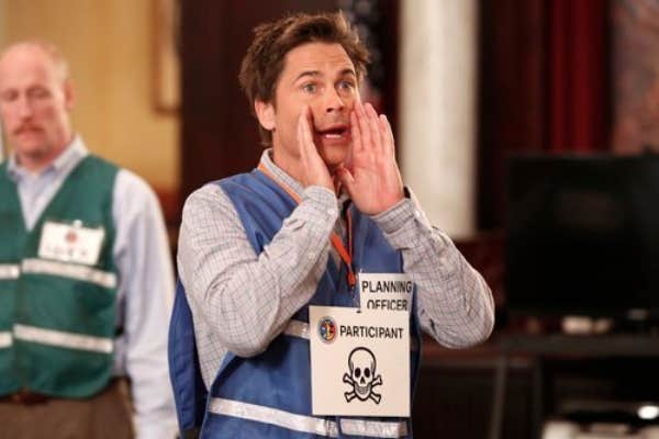 Parks and Recreation Rob Lowe Chris Traeger