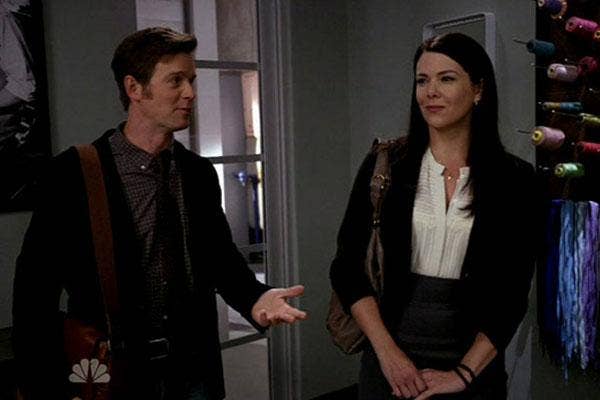 Peter Krause and Lauren Graham