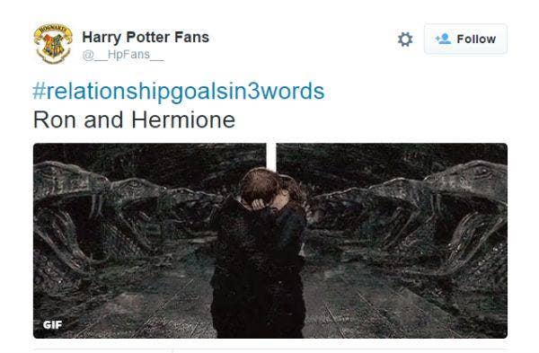 5. Ron and Hermione.