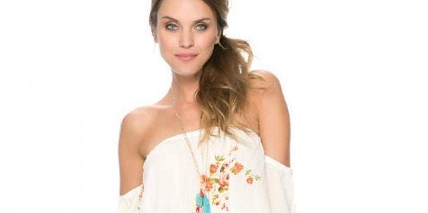 Swell Rosalie Off Shoulder Floral Top