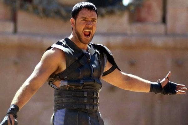 Russell Crowe from Gladiator
