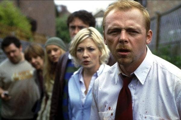 Simon Pegg from Shaun of the Dead
