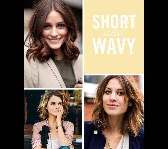 Hair: Short And Wavy