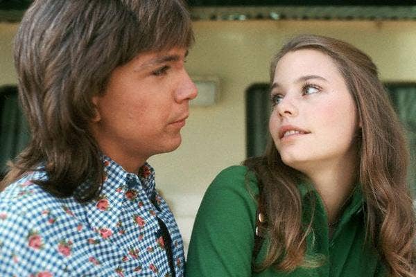 Susan Dey and David Cassidy Keith Partridge Laurie Partridge Partridge Family