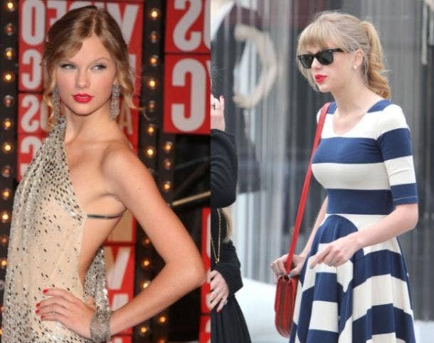 Taylor Swift boob job