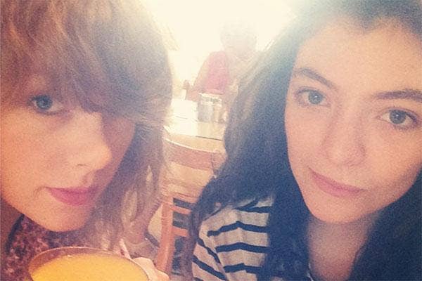Taylor Swift and Lorde