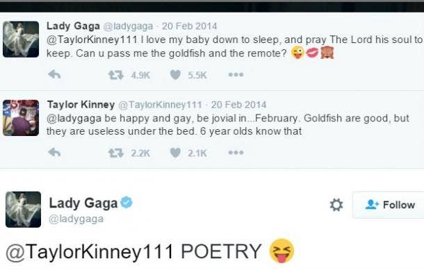 4. Lady Gaga and Taylor Kinney