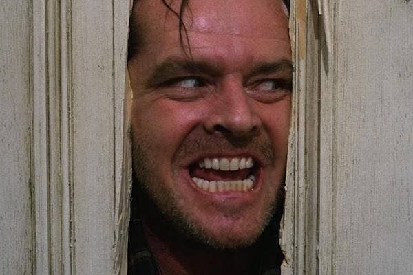 Jack Nicholson from The Shing