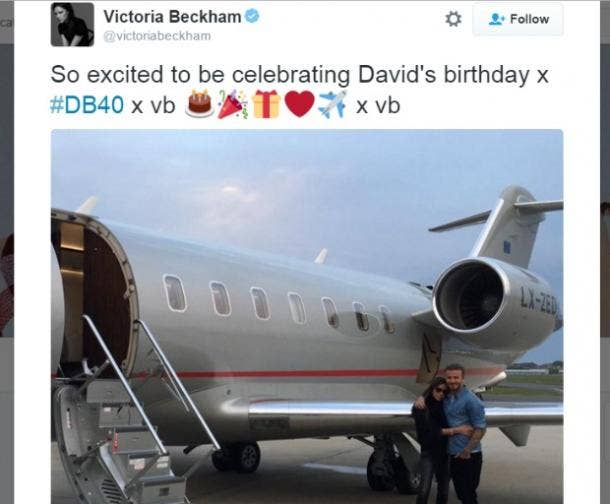9. Victoria and David Beckham