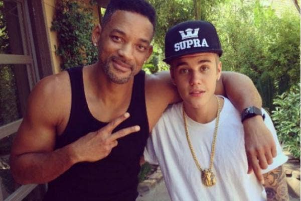 Will Smith and Justin Bieber