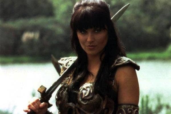 Lucy Lawless in Xena: Warrior Princess