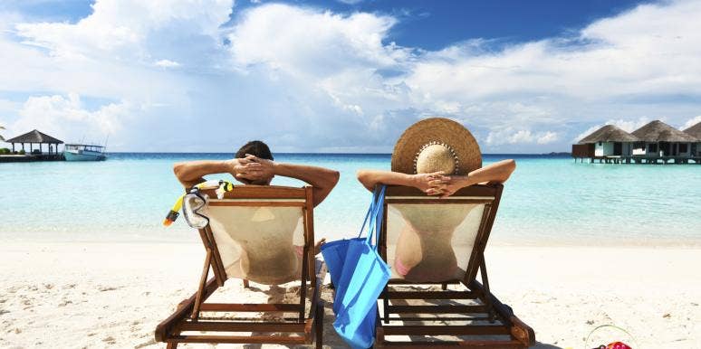 vacationing couple vacationing couple