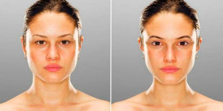 Before & After: How Your Brain Wishes You Looked a woman's face