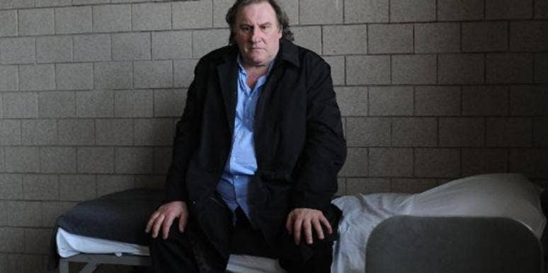 Gerard Depardieu Sitting In Bed Gerard Depardieu Sitting In Bed