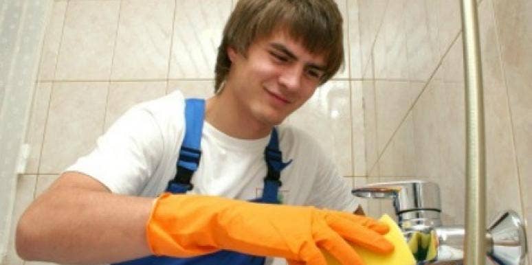 9 Hot Guys Doing Chores