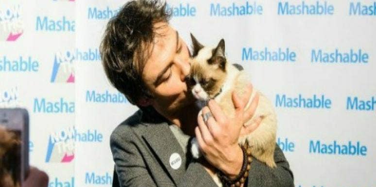 Ian Somerhalder Is A Total Cat (And Dog/Monkey/Elephant) Lady Ian Somerhalder Is A Total Cat (And Dog/Monkey/Elephant) Lady