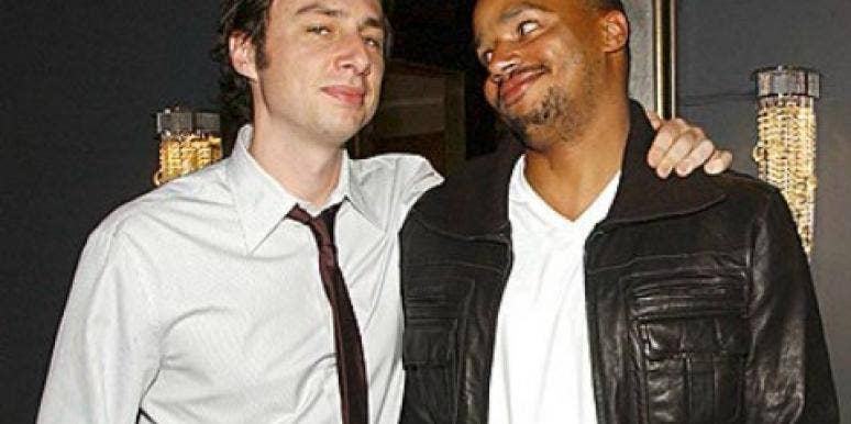 Donald Faison and Zach Braff Donald Faison and Zach Braff