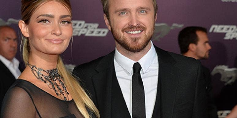 Aaron Paul and wife Lauren Parsekian Aaron Paul and wife Lauren Parsekian