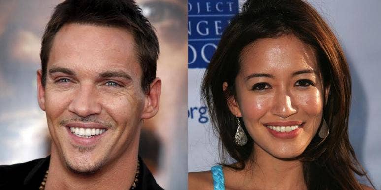 Jonathan Rhys Meyers and Mara Lane Jonathan Rhys Meyers and Mara Lane