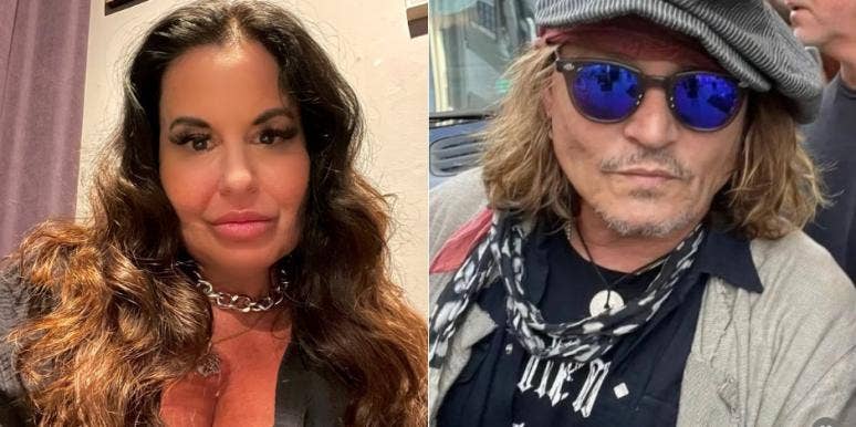 How I Was Relentlessly Harassed By Cyber Criminals Pretending To Be Johnny Depp picture of author next to a picture of Johnny Depp