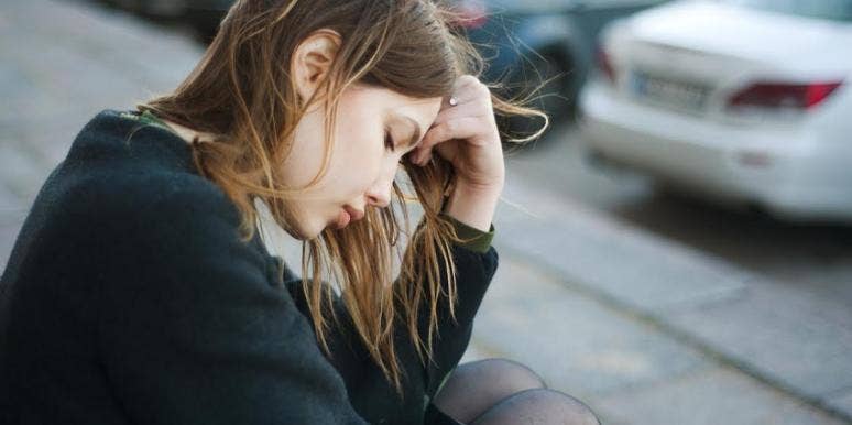 The Little Sadness: A Condition Of Being Human sad woman