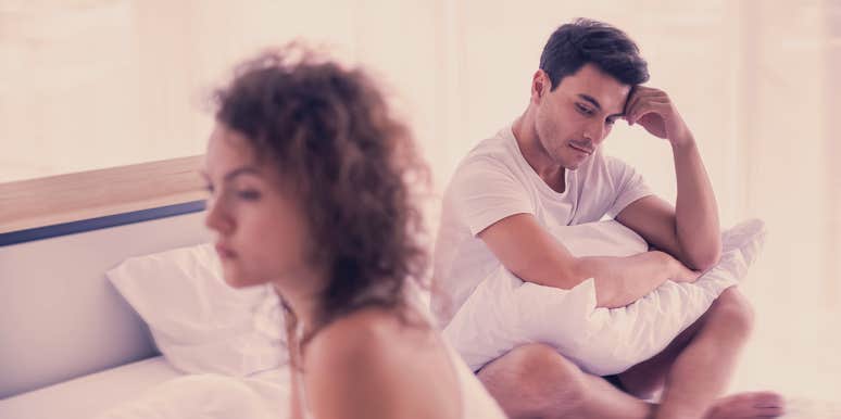 10 Extremely Brutal Truths About Being In An Open Marriage couple not talking
